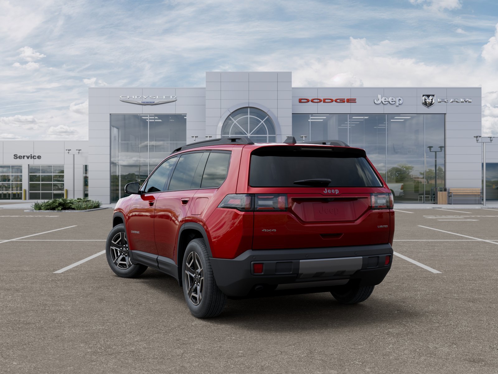 New 2026 Red Hot Pearlcoat Jeep Limited image 29