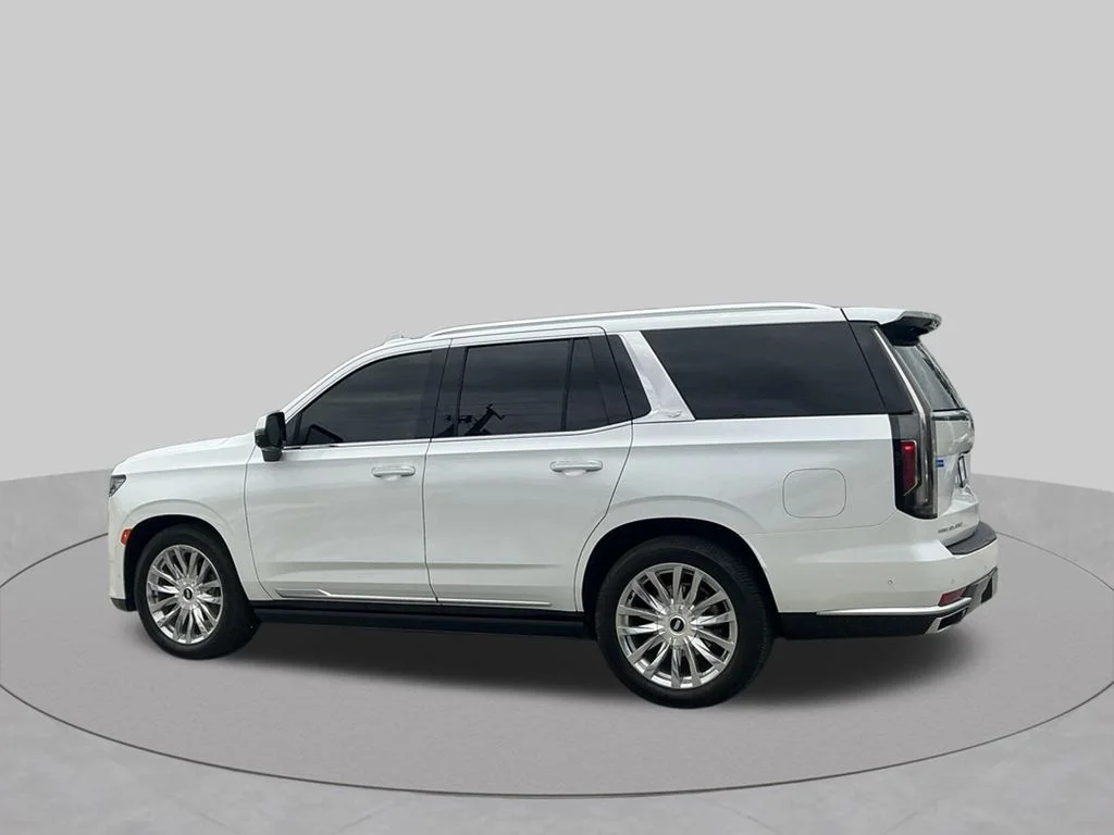Used 2023 White Cadillac Premium Luxury image 7