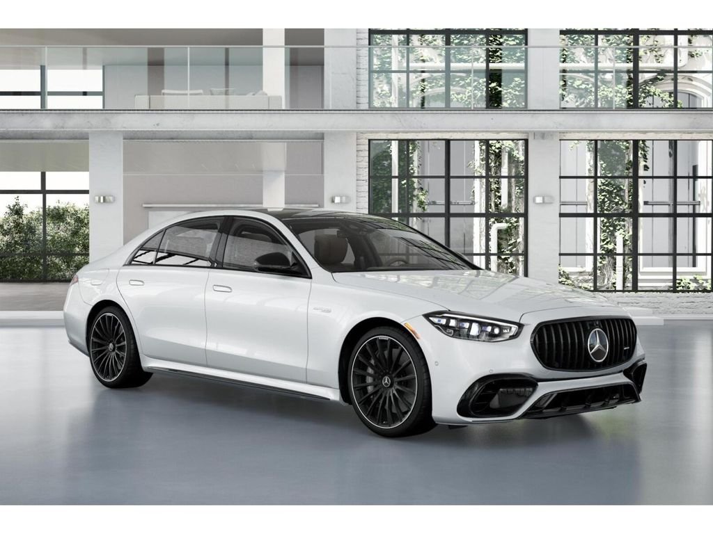New 2026 MANUFAKTUR Moonlight White Metallic Mercedes-AMG S 63 E AMG® image 11