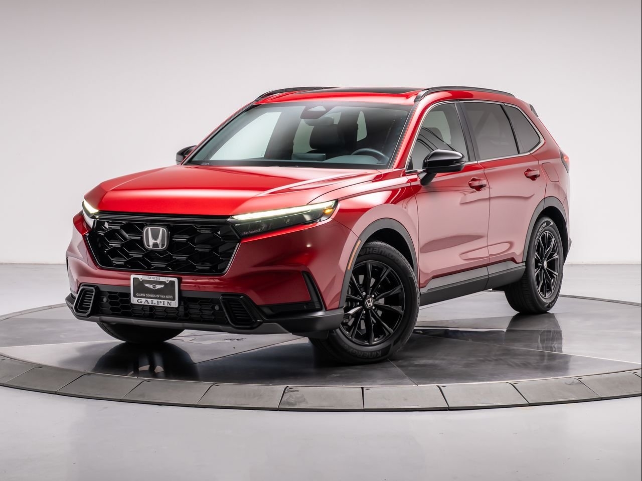 Used 2025 Radiant Red Metallic Honda Sport-L image 1