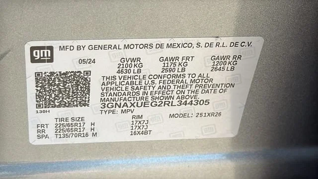 Used 2024 Sterling Gray Metallic Chevrolet LT image 30