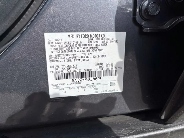 Used 2020 Gray Ford Titanium image 16