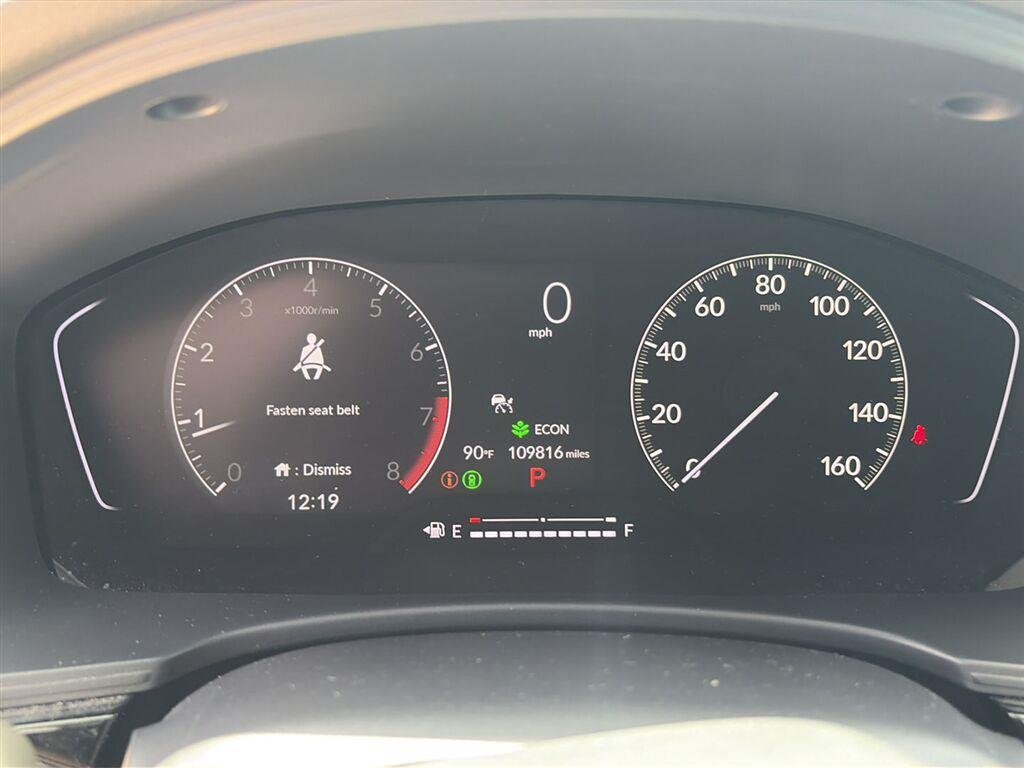 Used 2022 Platinum White Pearl Honda Sport image 2