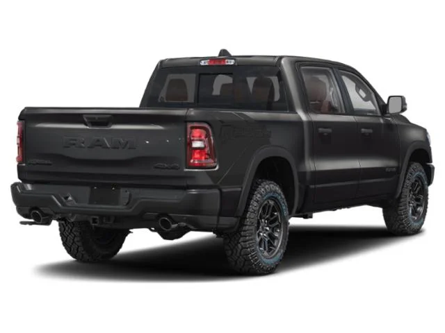 New 2027 Diamond Black Crystal Pearlcoat RAM REBEL image 3
