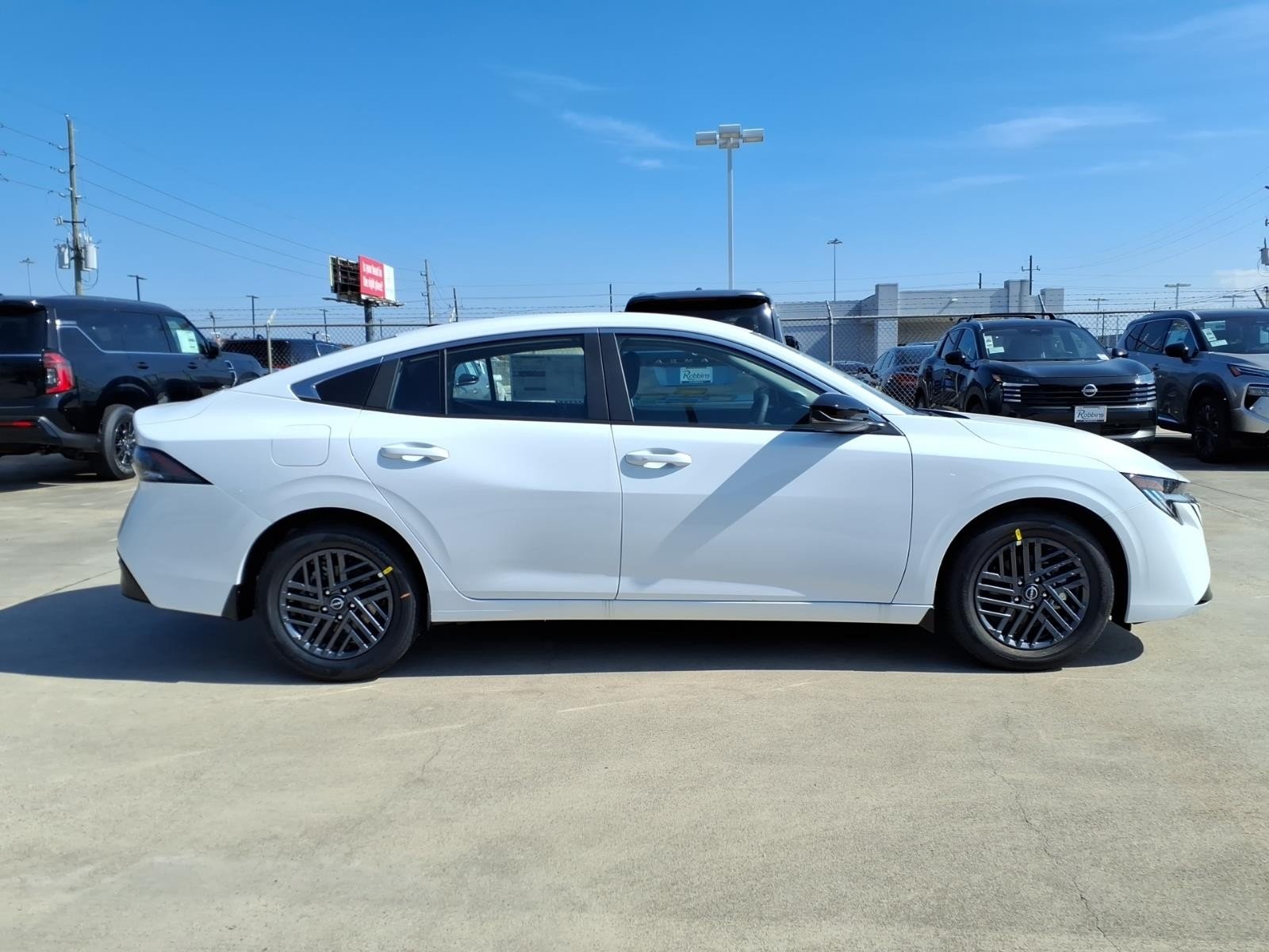 2026 Nissan Sentra SV White at Robbins Nissan