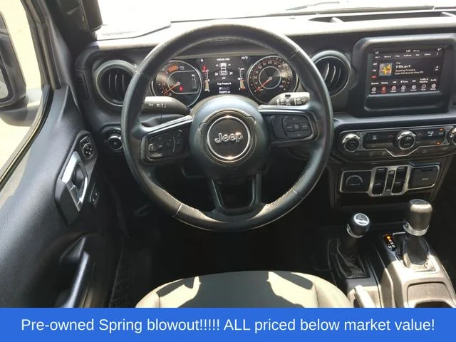Used 2021 Silver Jeep Unlimited Sport S image 36