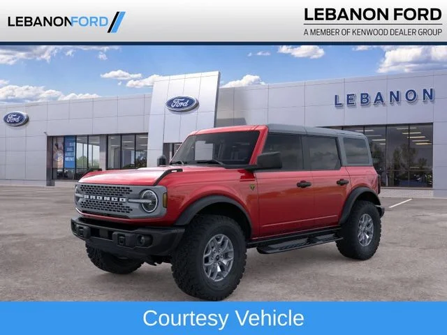 New 2025 Red Ford Badlands image 1