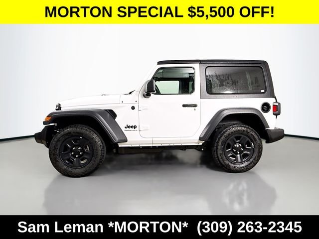 New 2026 Bright White Clear-Coat Exterior Paint Jeep Sport image 4