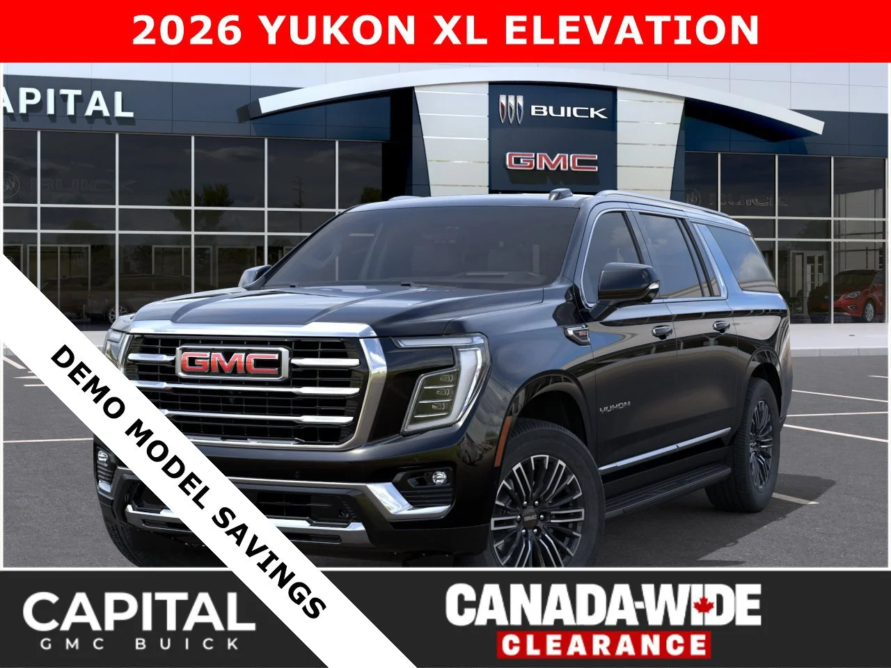 New 2026 ONYX BLACK GMC Elevation image 1