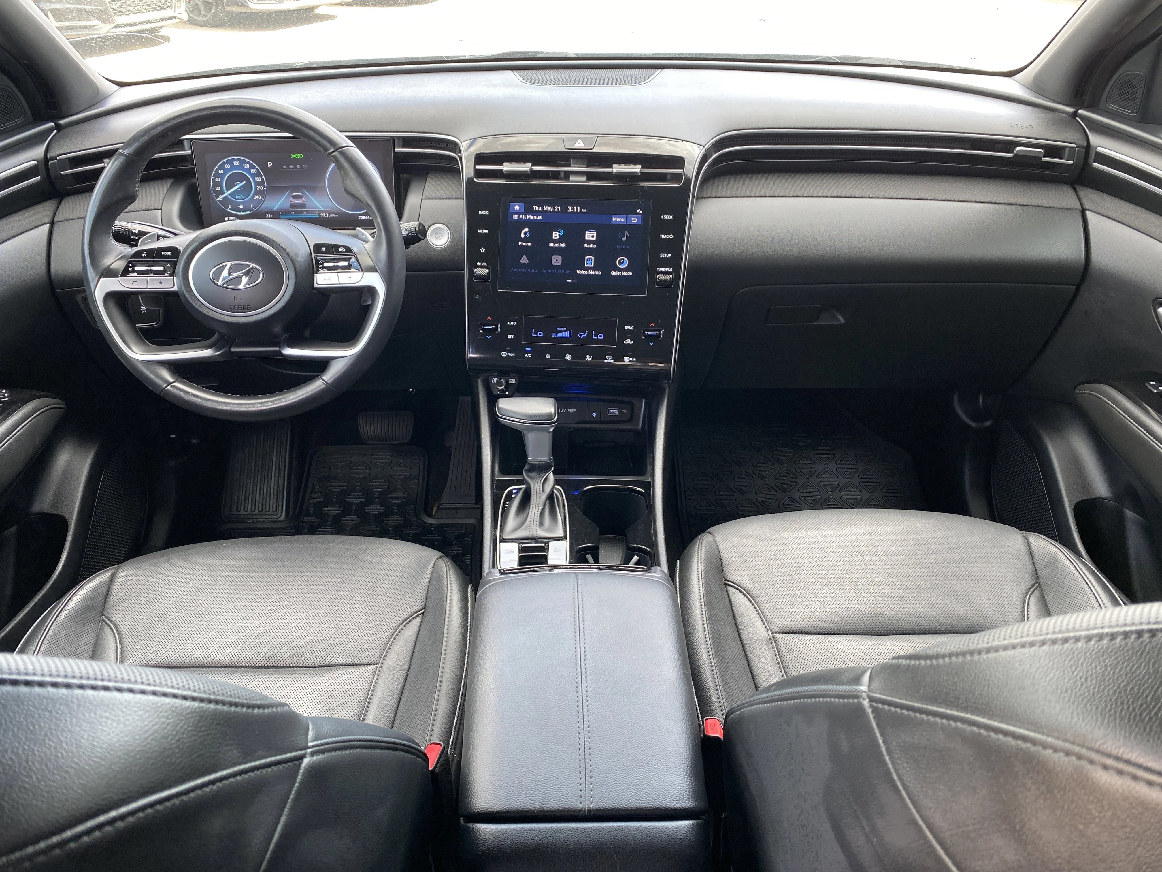 Used 2022 Gray Hyundai Preferred AWD w/Trend Pkg * RADAR CRUISE * SUNROOF * LEATHER * image 10