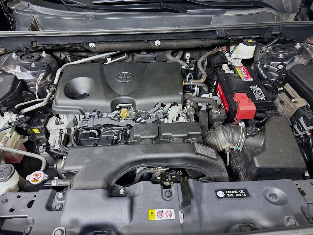 Used 2021 Magnetic Gray Metallic Toyota LE image 28