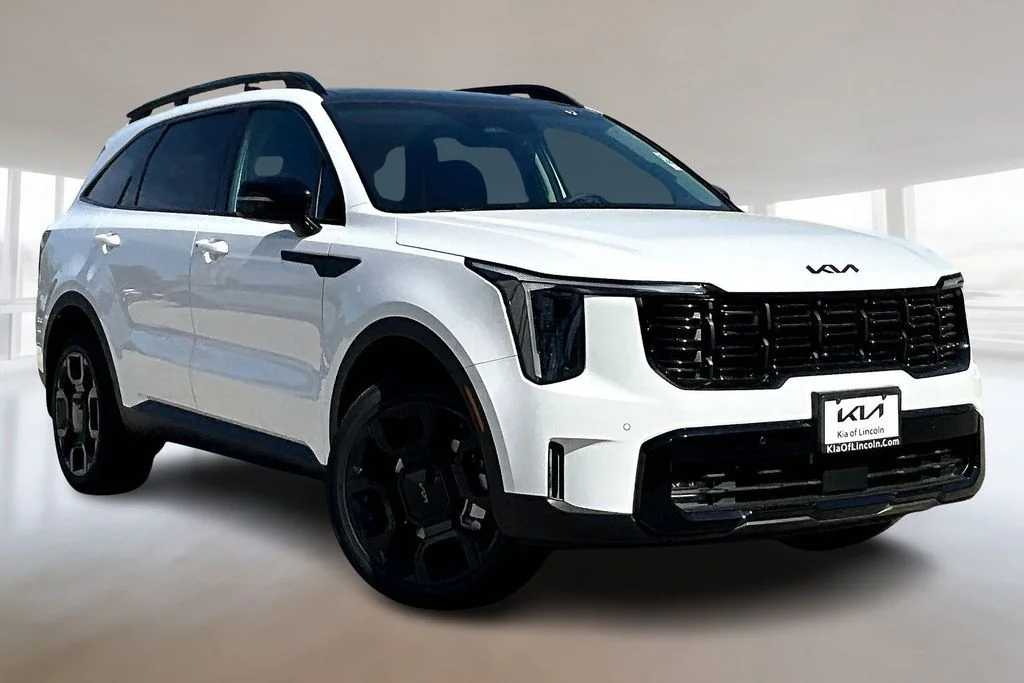 New 2026 Glacial White Pearl Kia X-Line EX AWD image 2
