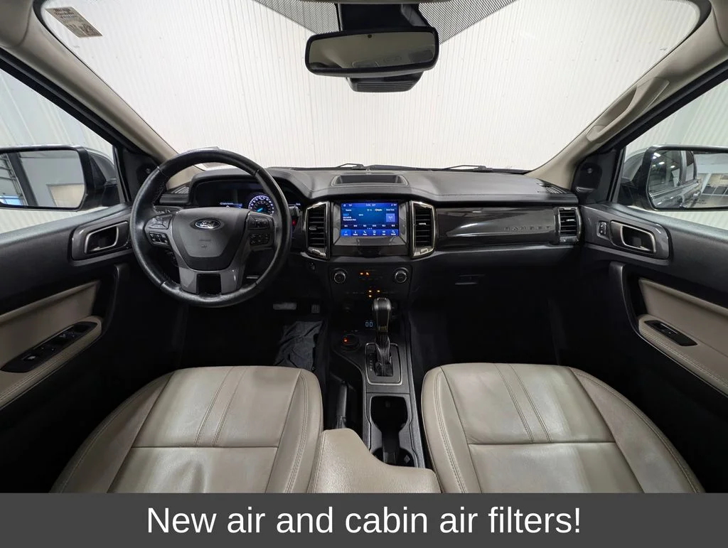 Certified Used 2022 Carbonized Gray Metallic Ford Lariat image 3