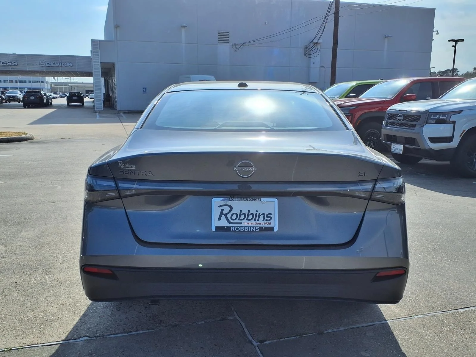 2026 Nissan Sentra SV Gray at Robbins Nissan
