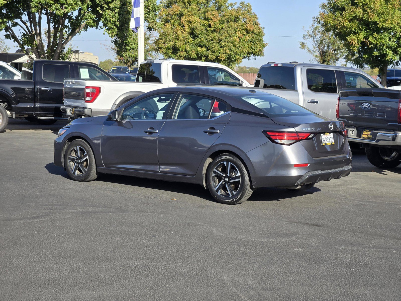 Certified Used 2025 Gun Metallic Nissan SV image 8