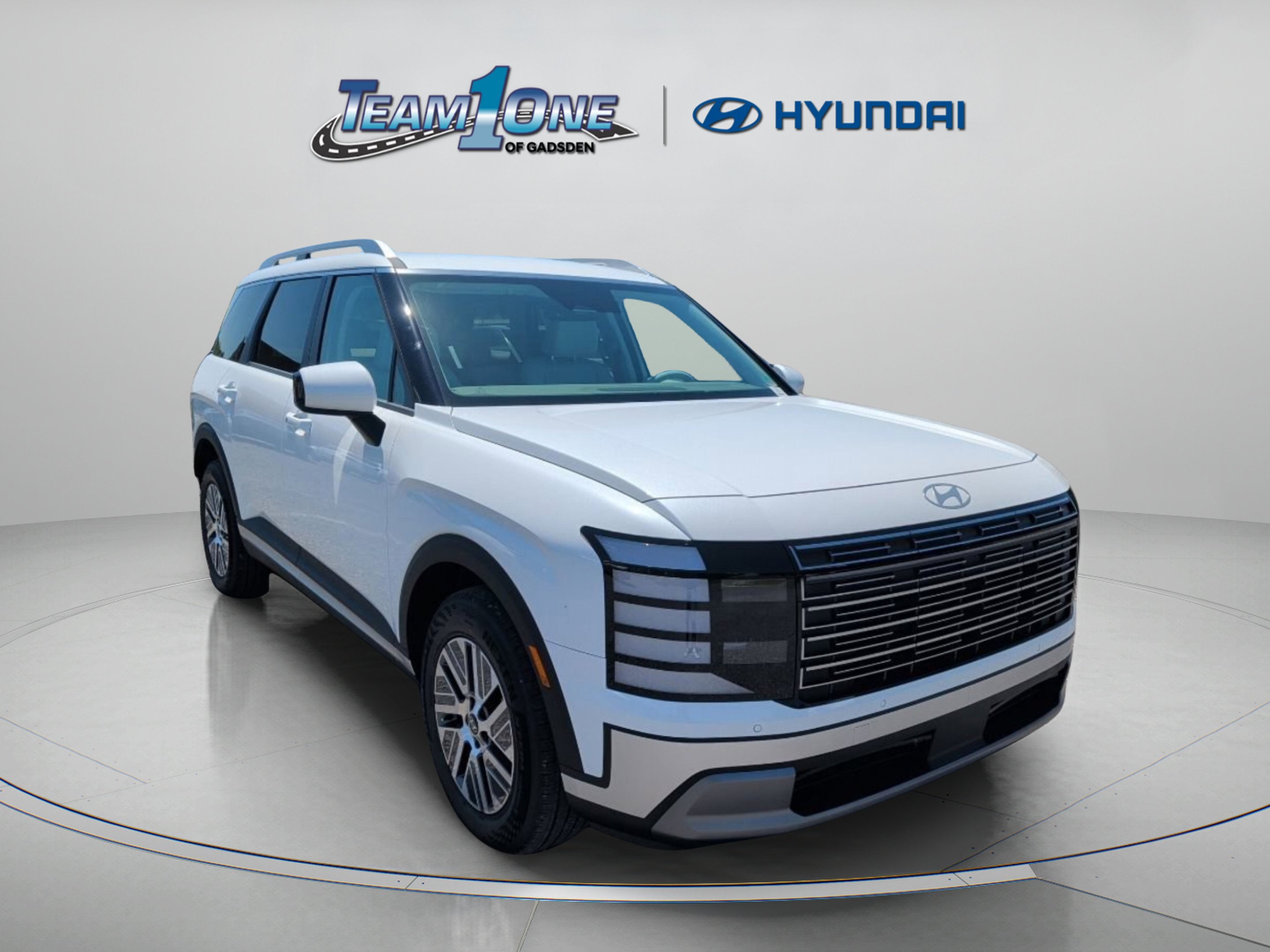 New 2026 Creamy White Pearl Hyundai Blue SEL 8P image 1