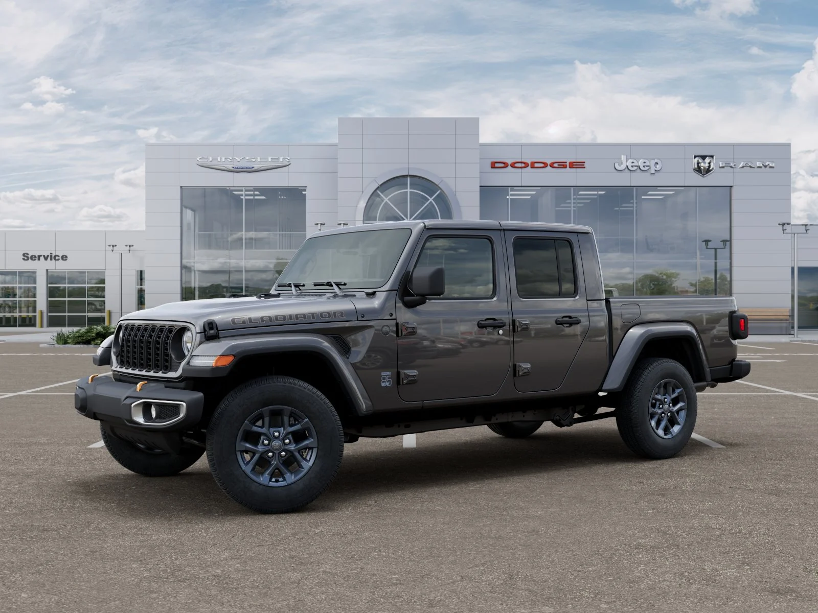New 2026 Granite Crystal Metallic Clear-Coat Exterior Paint Jeep 85th Anniversary Edition image 32
