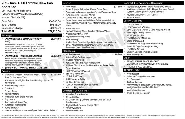 2026 RAM 1500 Laramie - Photo 38
