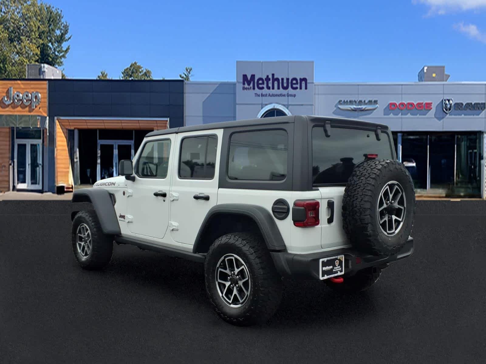Used 2026 Bright White Clearcoat Jeep Rubicon image 7