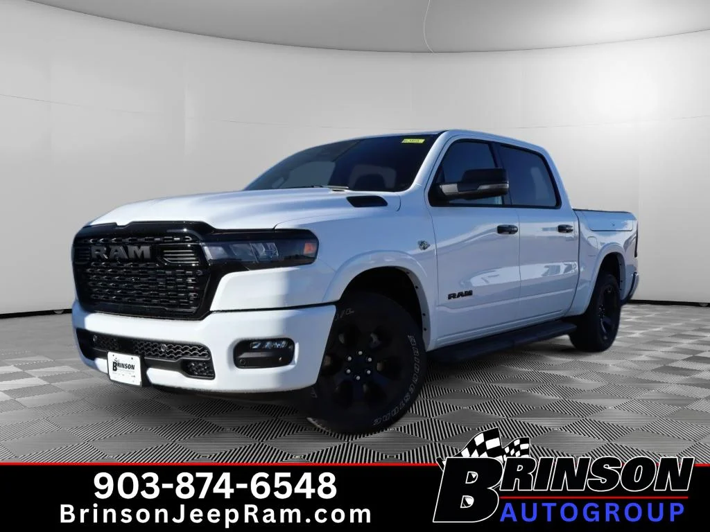 New 2026 Bright White Clearcoat Ram Lone Star image 1