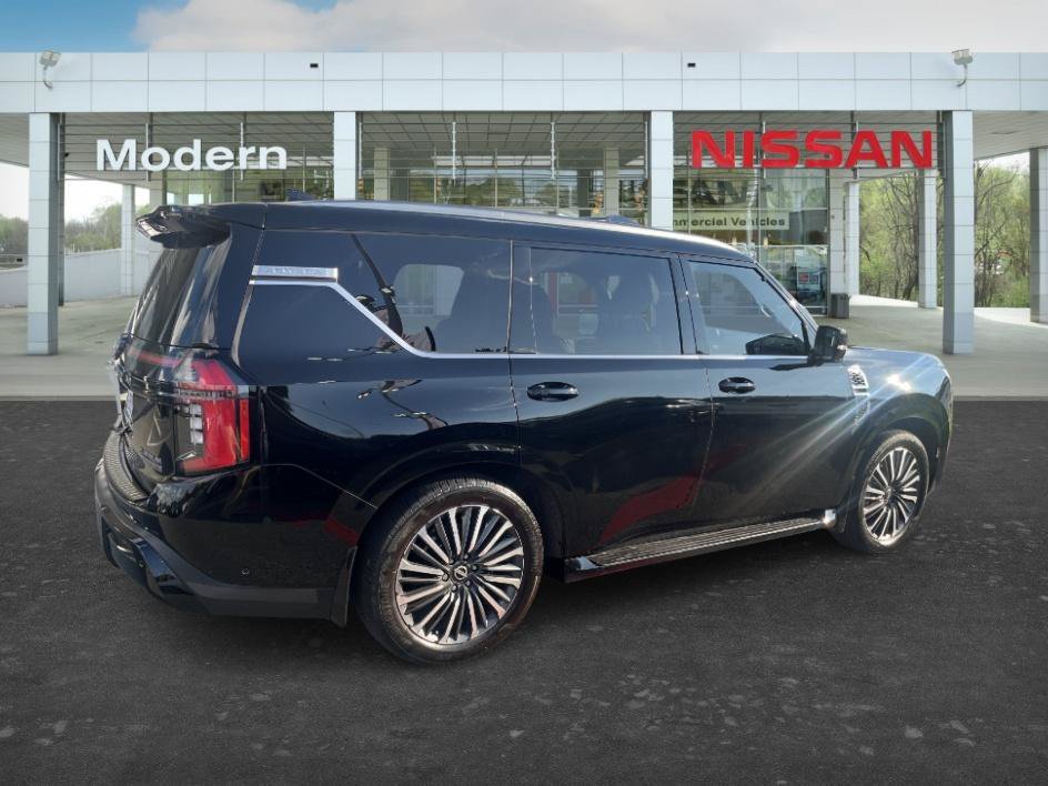 Used 2025 Super Black Nissan Platinum Reserve image 5