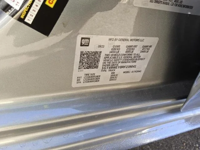 Used 2024 Sterling Metallic GMC Denali DRW image 29