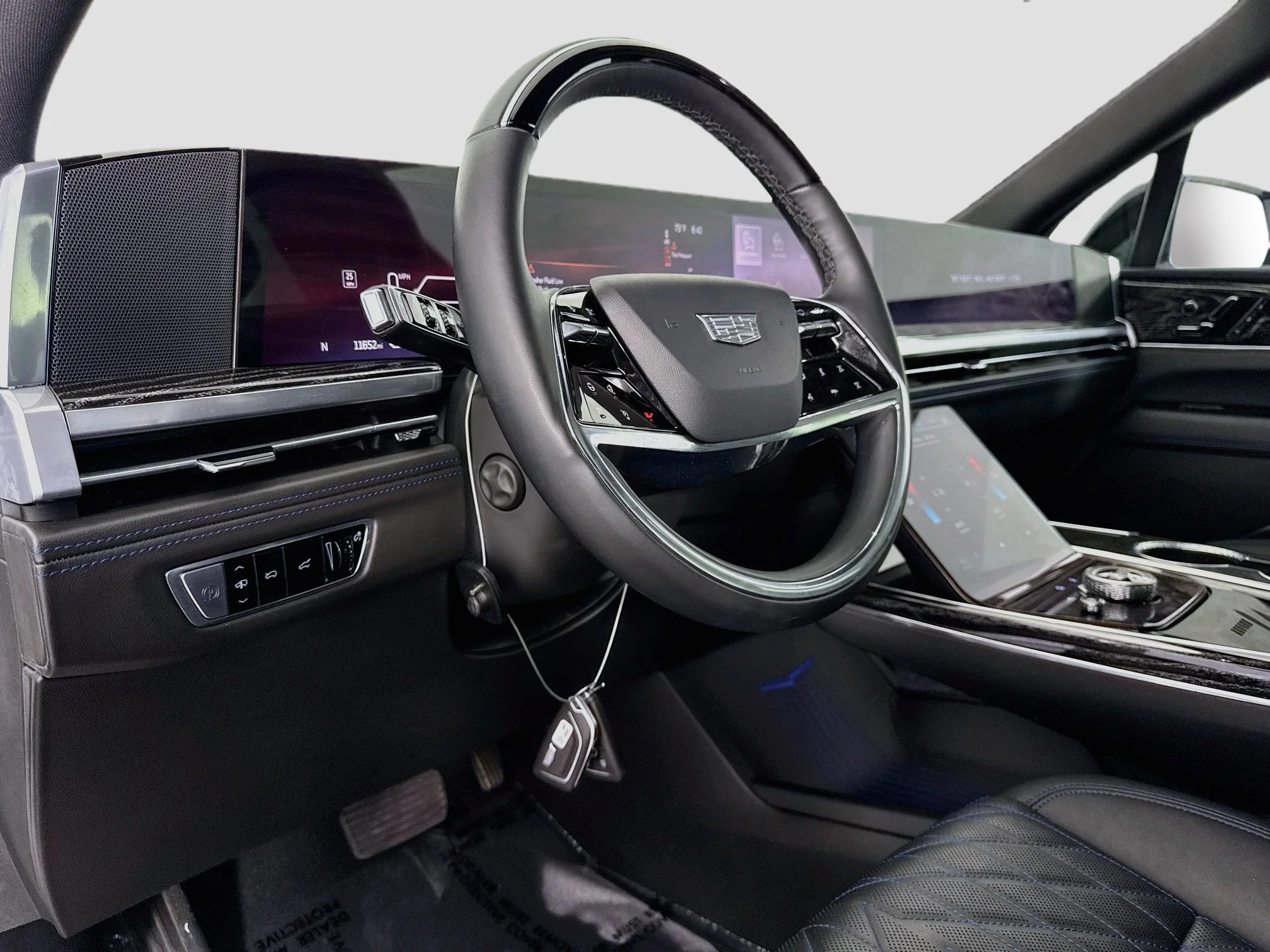 Used 2025 Summit White Cadillac Sport 1 image 11