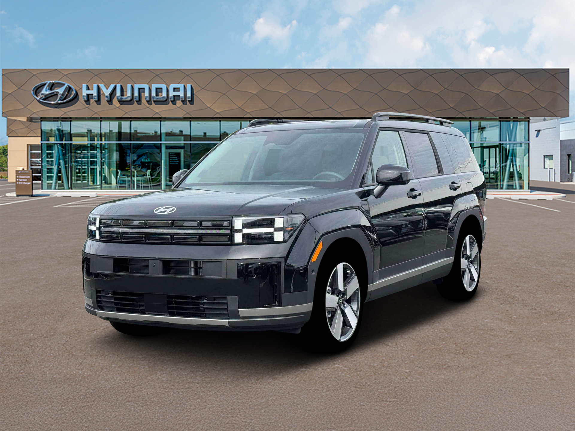 New 2026 Black Hyundai Limited AWD image 1