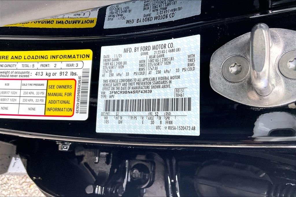 New 2025 Ford Bronco Sport Big Bend 4D Sport Utility