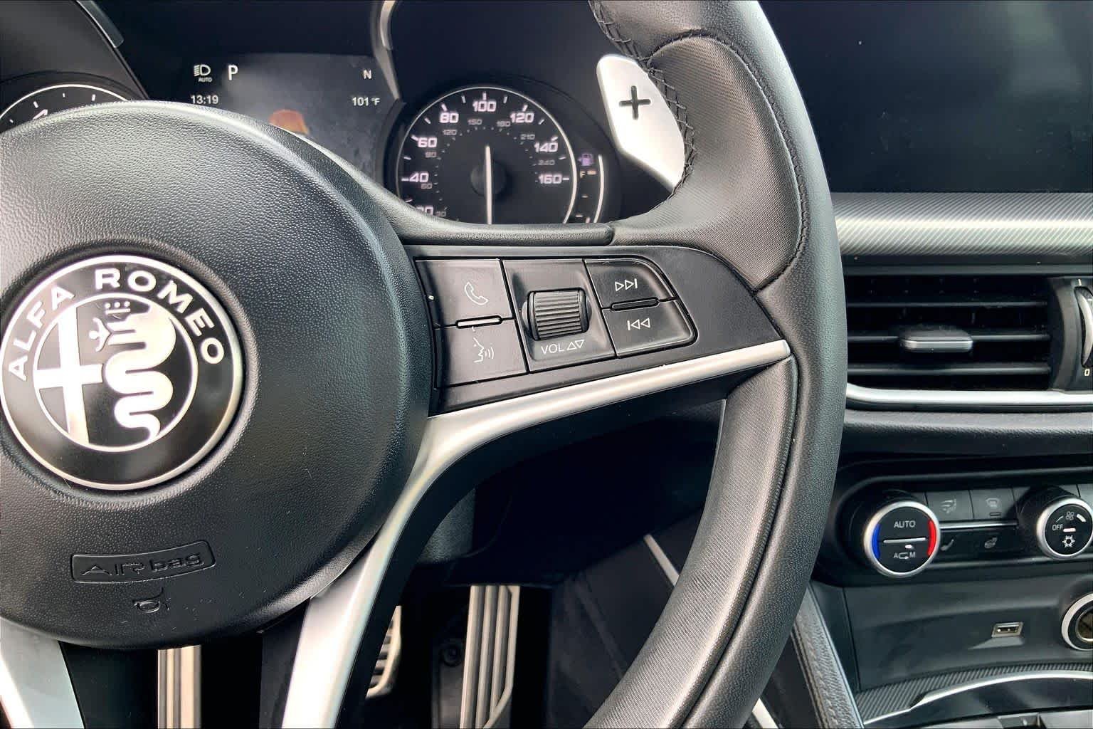 Used 2018 Silverstone Gray Metallic Alfa Romeo Ti Sport image 25