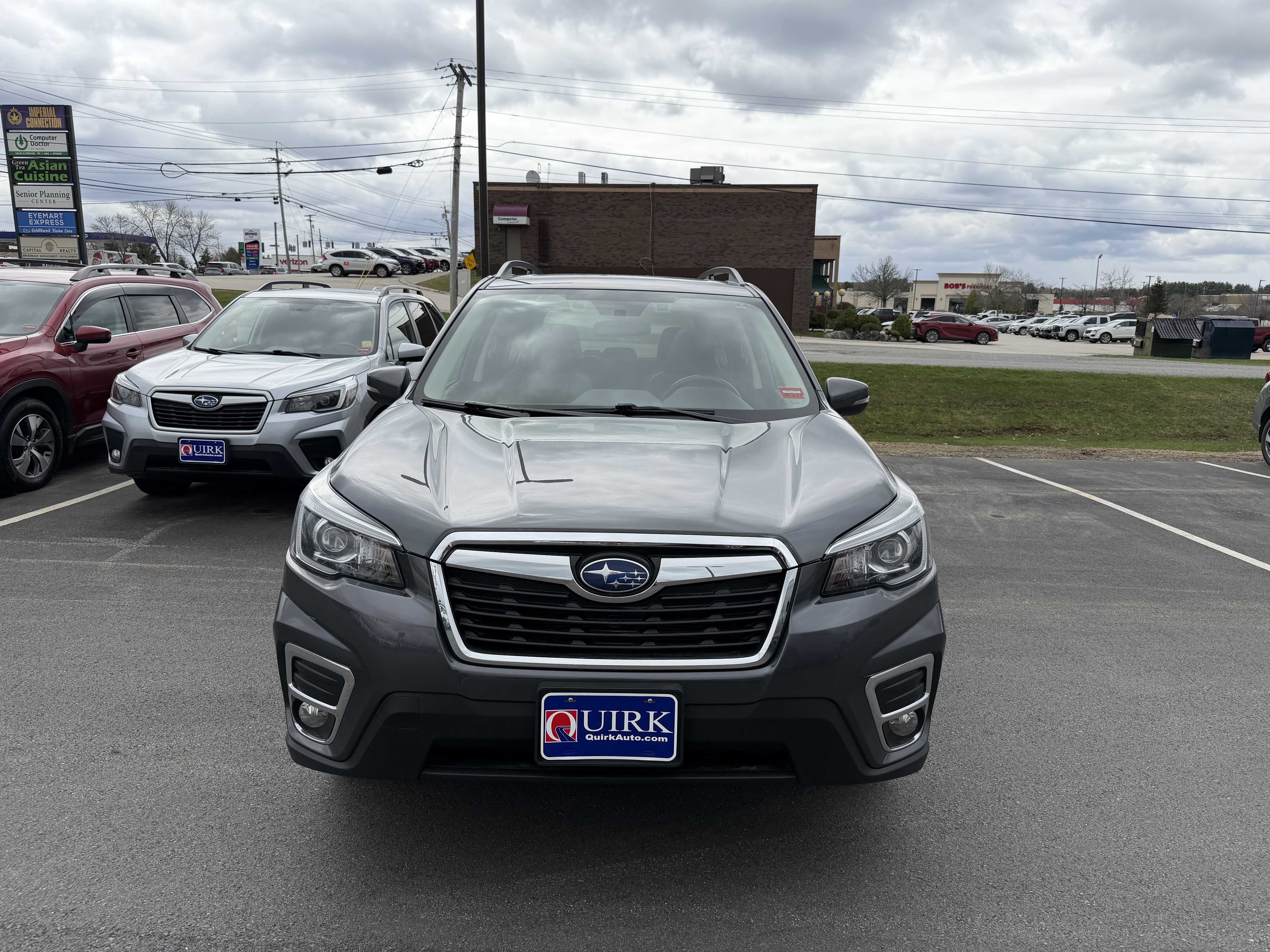 Used 2020 Magnetite Gray Metallic Subaru Limited image 8