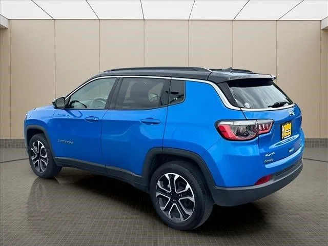 Used 2024 Blue Jeep Limited image 4