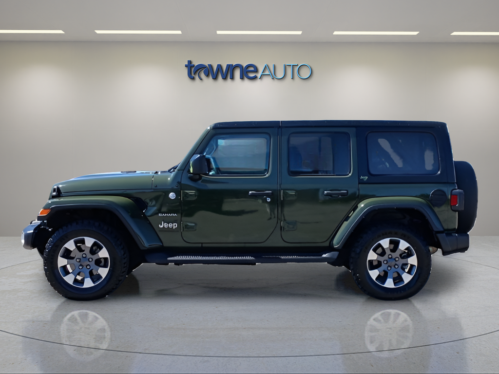 Used 2023 Green Jeep Sahara image 2