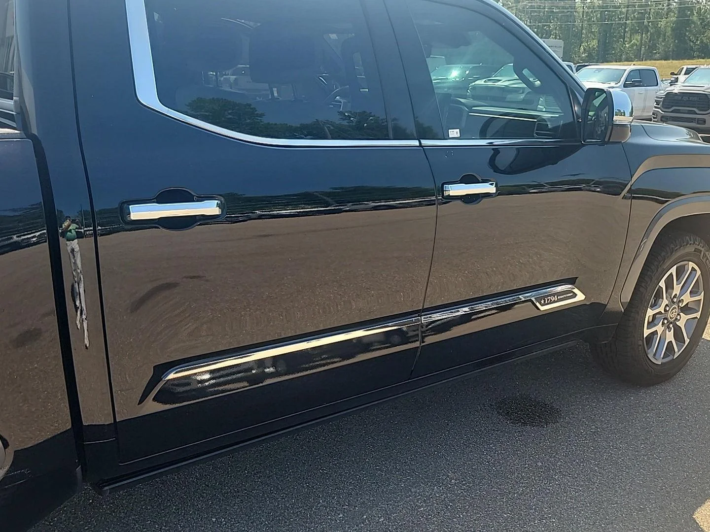 Used 2022 Midnight Black Metallic Toyota 1794 Edition image 16