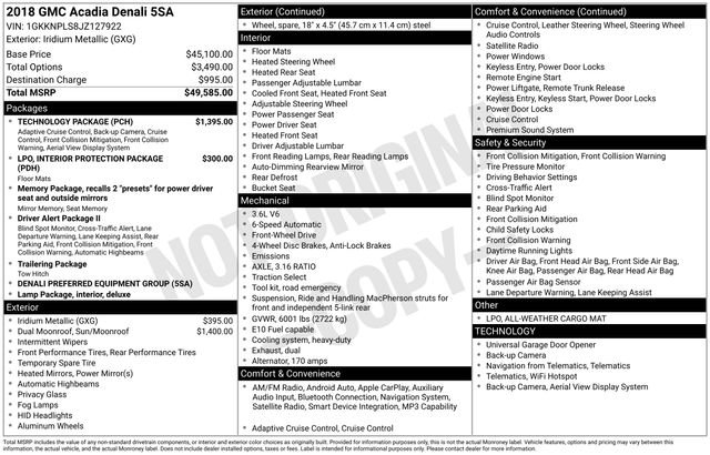 Used 2018 Silver GMC Denali image 31