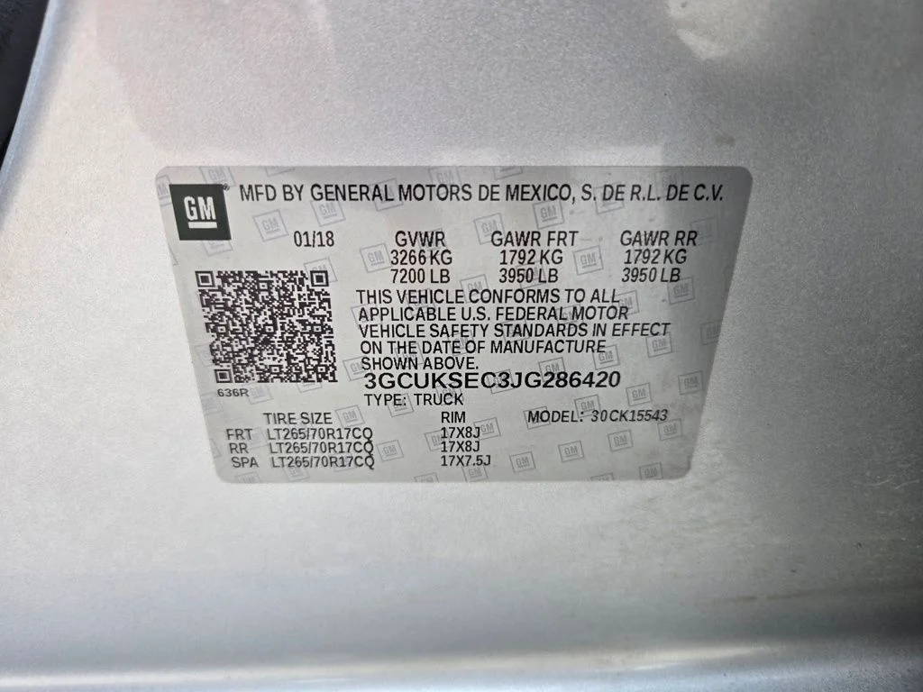 Used 2018 Silver Chevrolet LTZ image 26
