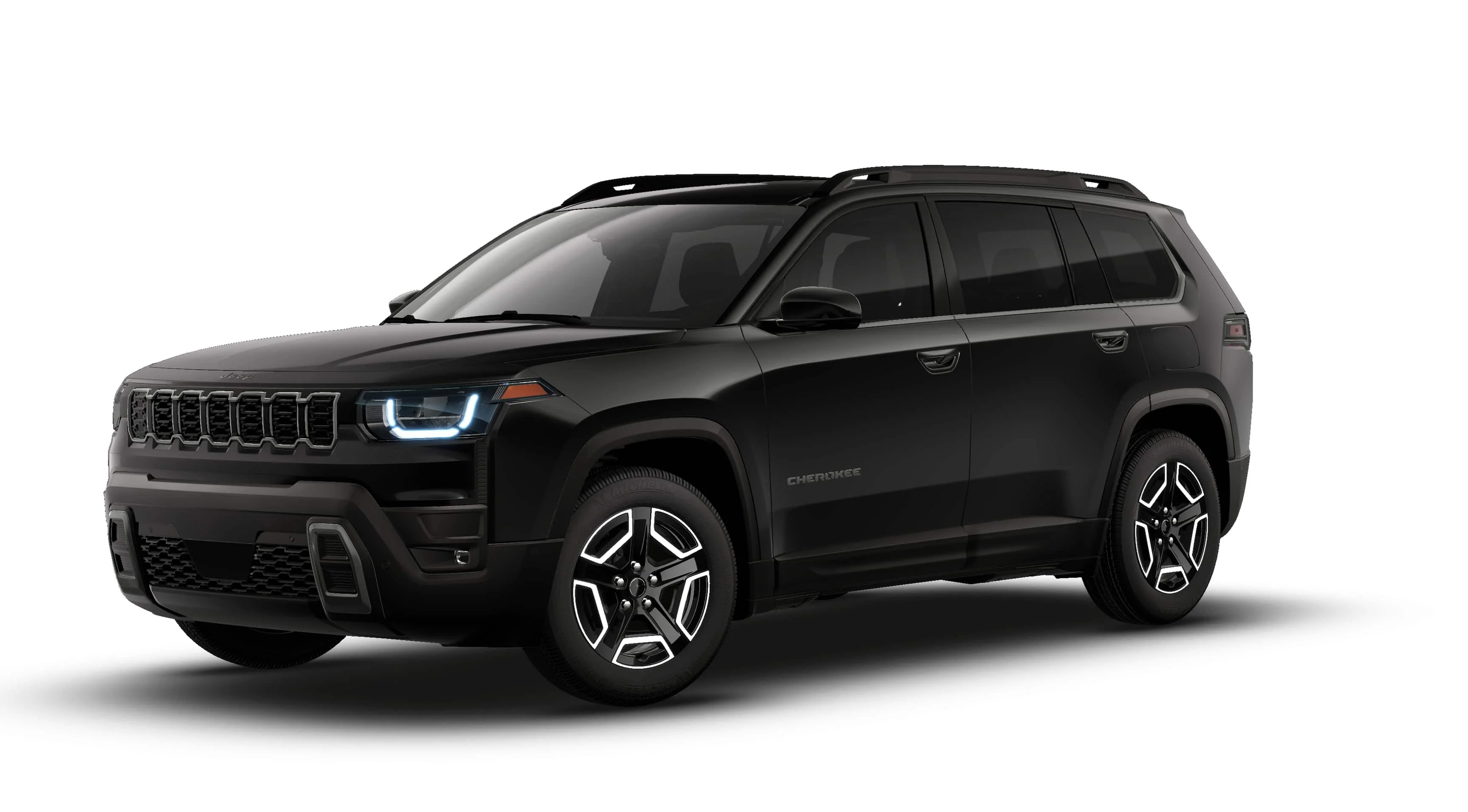 New 2026 Diamond Black Crystal Pearl-Coat Exterior Paint Jeep Limited image 13