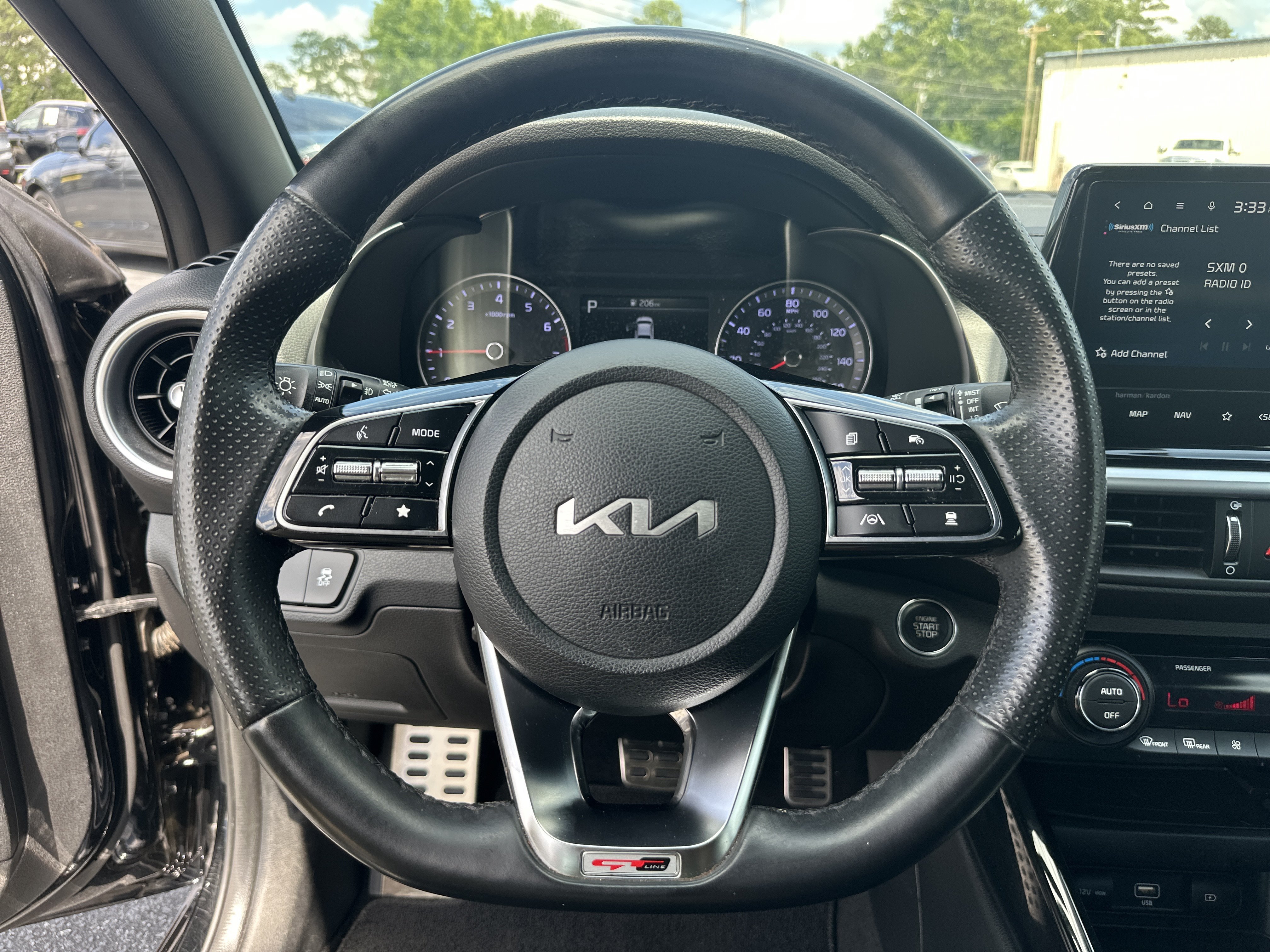 Used 2023 Aurora Black Kia GT-Line image 26