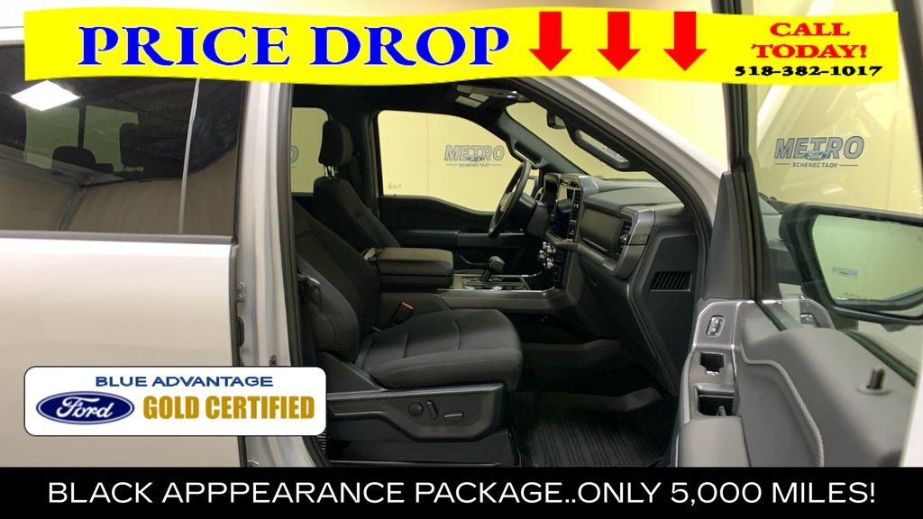 Certified Used 2025 White Metallic Ford XLT image 13