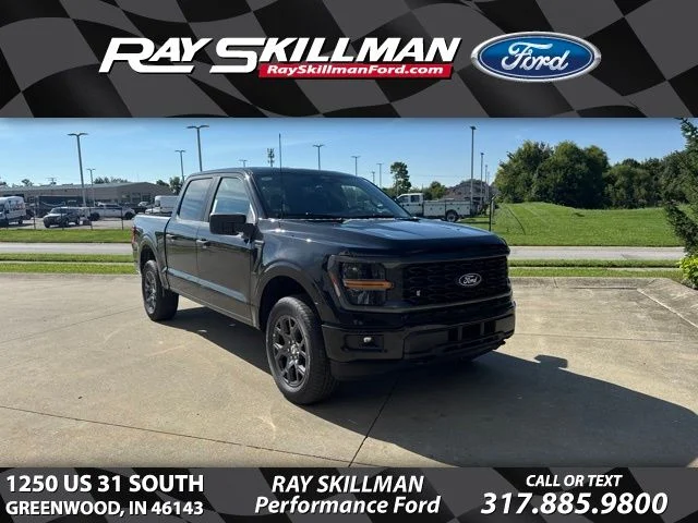 New 2026 Agate Black Metallic Ford STX® image 1