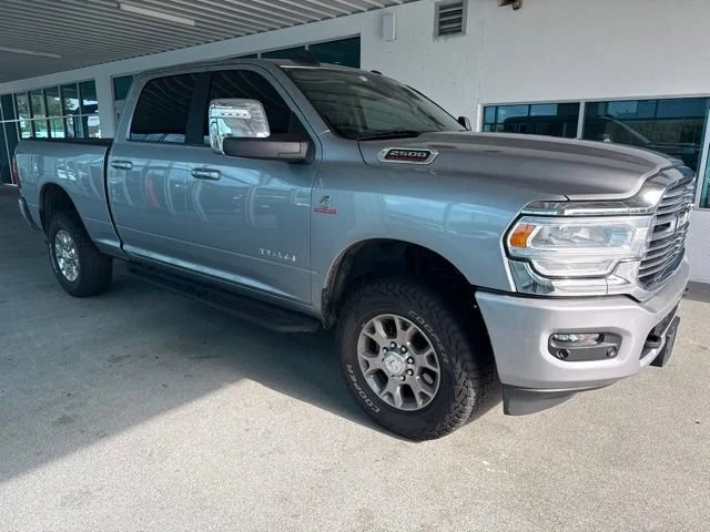 Used 2024 Billet Silver Metallic Clearcoat Ram Laramie image 1
