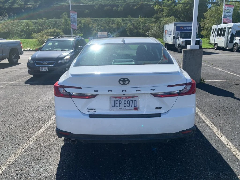 Used 2025 White Toyota SE image 4