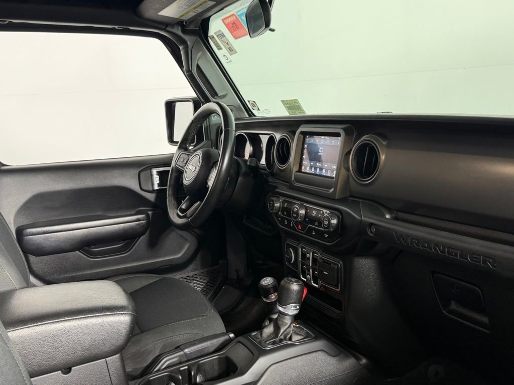 Used 2021 Gray Clearcoat Jeep Unlimited Sport S image 28