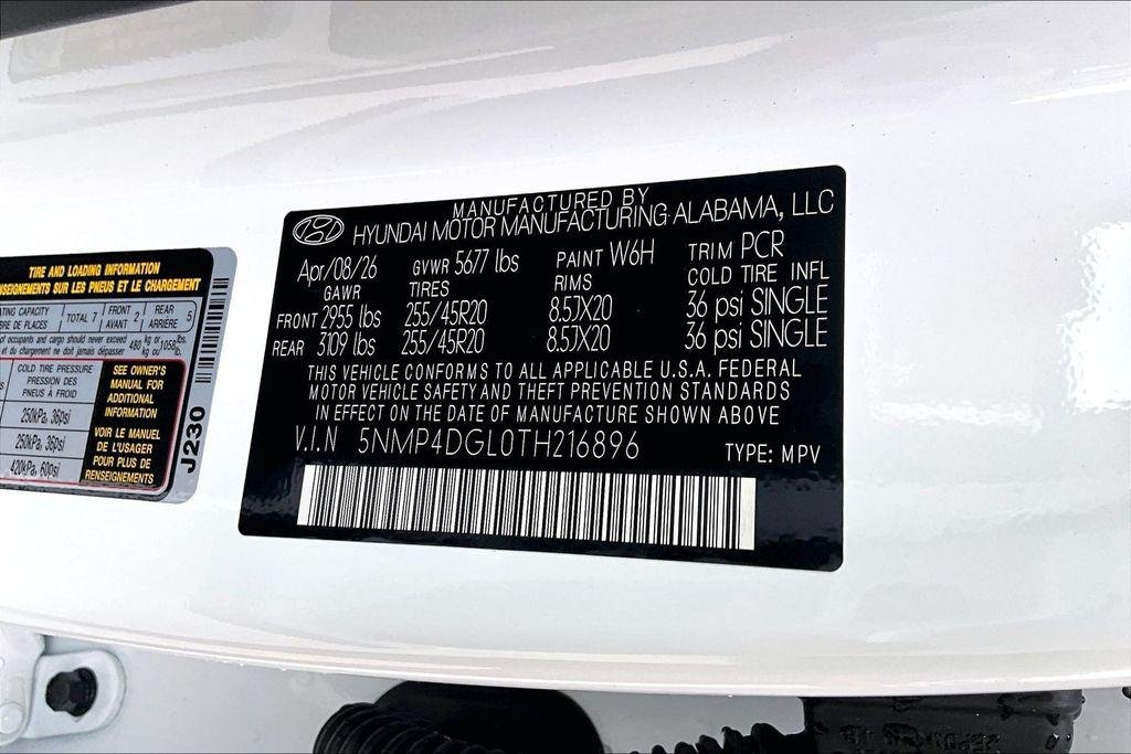 New 2026 Serenity White Hyundai Limited image 15