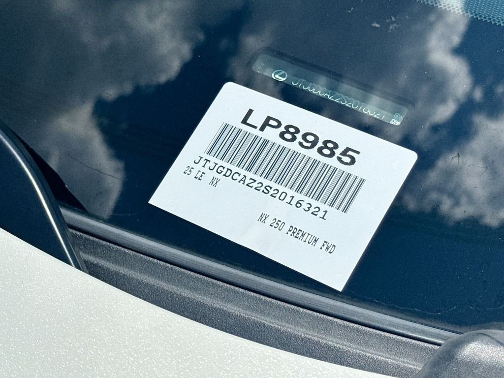 Certified Used 2025 Eminent White Pearl Lexus 250 Premium image 17