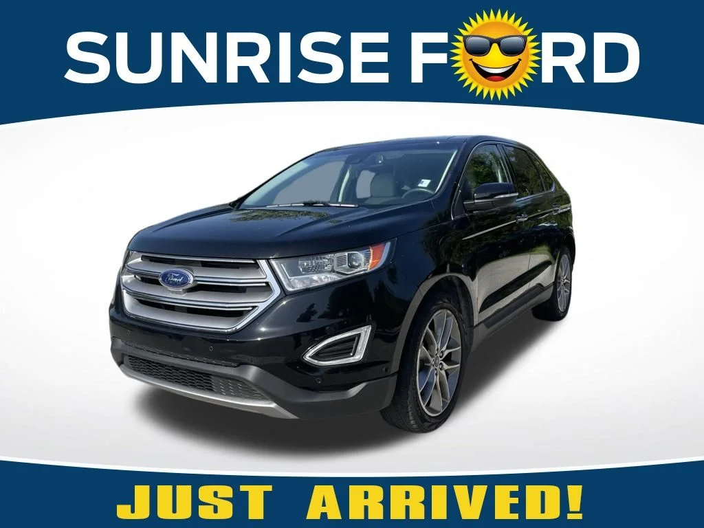 Used 2018 Shadow Black Ford Titanium image 1