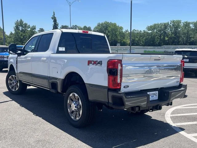 New 2026 Star White Metallic Tri-Coat Ford King Ranch image 17