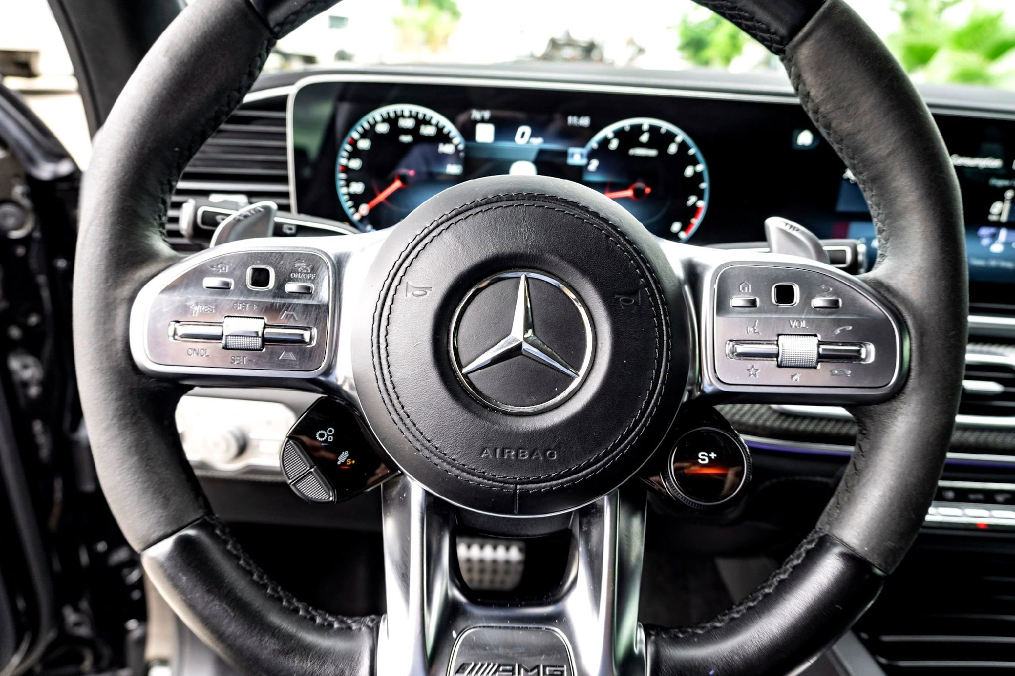 Certified Used 2021 Black Mercedes-Benz AMG® GLS 63 image 17