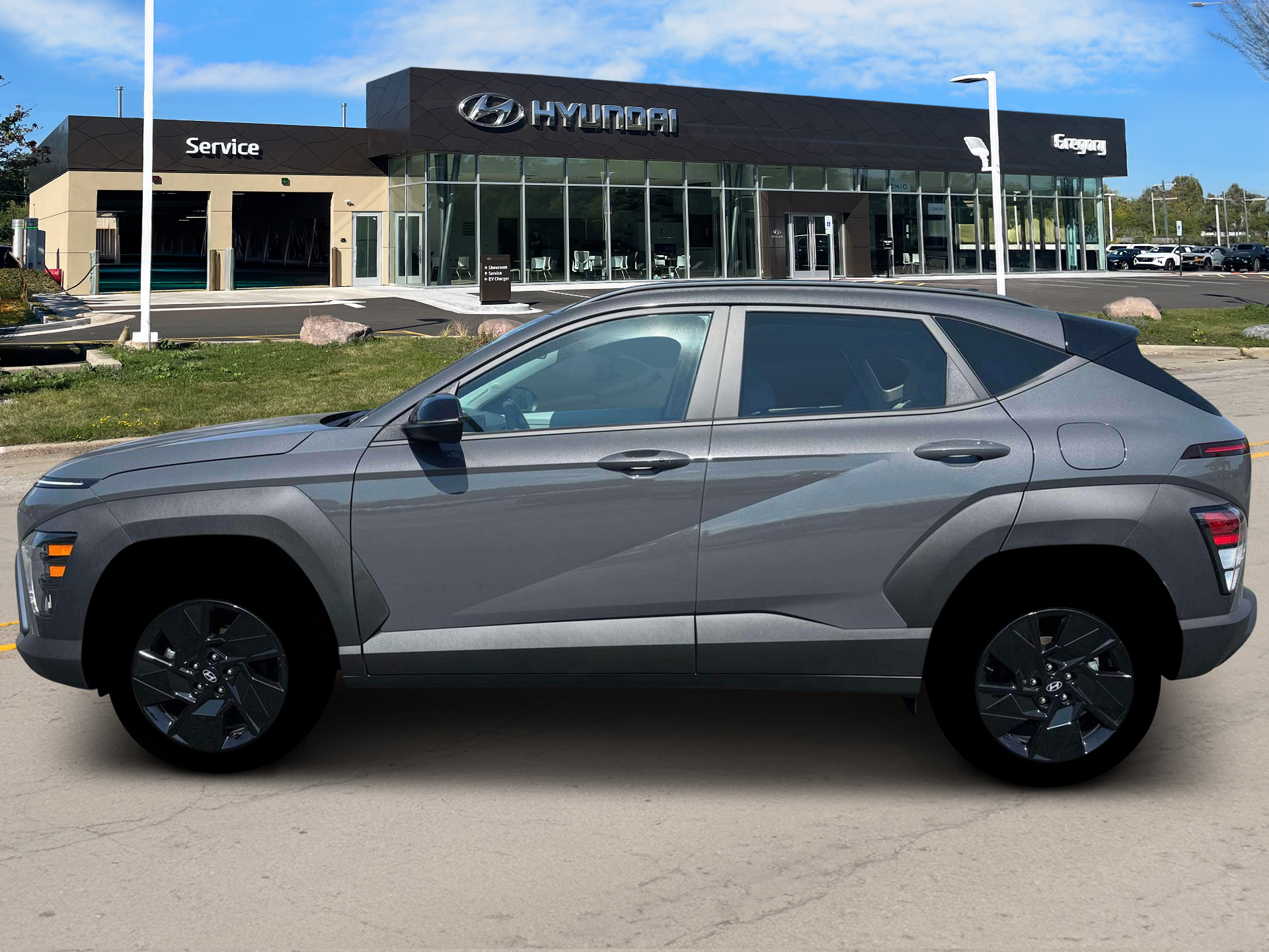 New 2026 Gray Hyundai SEL Sport AWD image 3