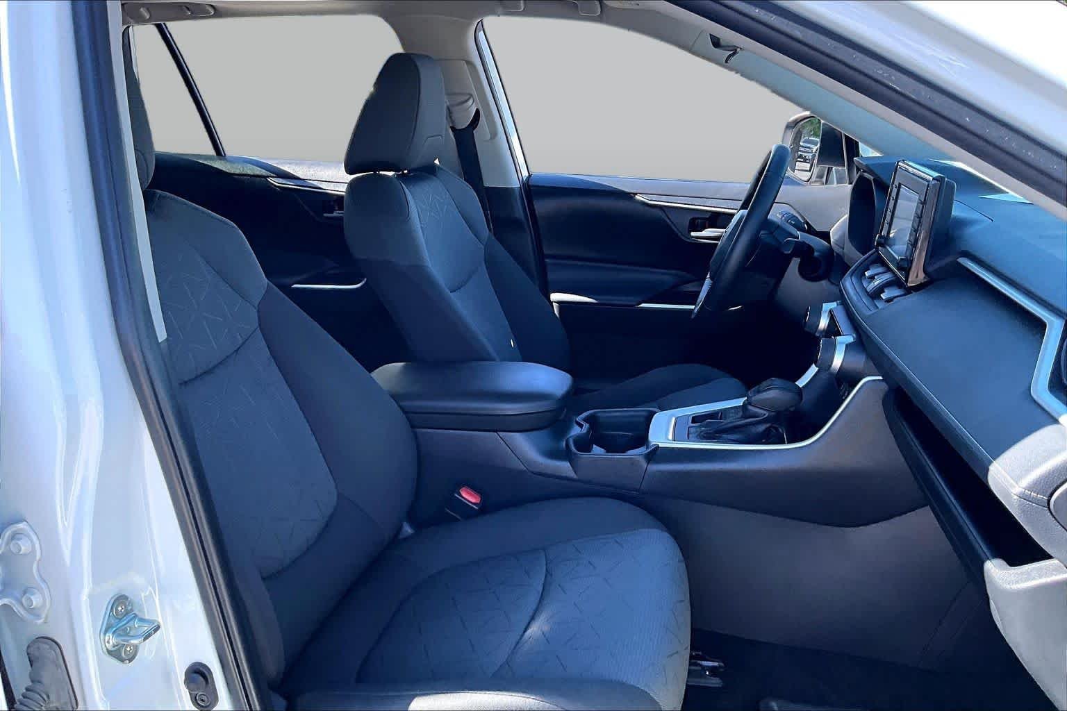 Certified Used 2021 Super White Toyota XLE image 8
